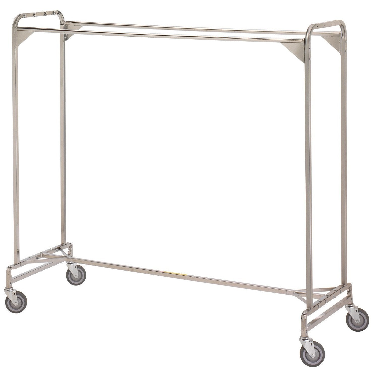 Wire garment rack online with casters