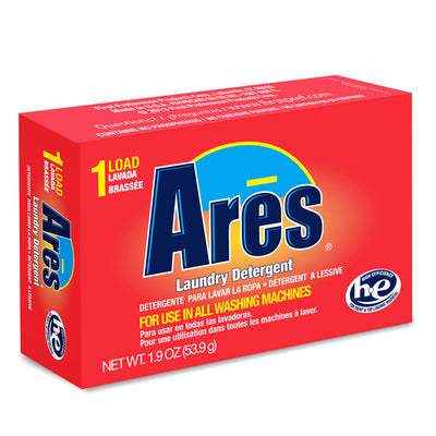 Ares Laundry Powder HE 1.9 oz - Coin Vend