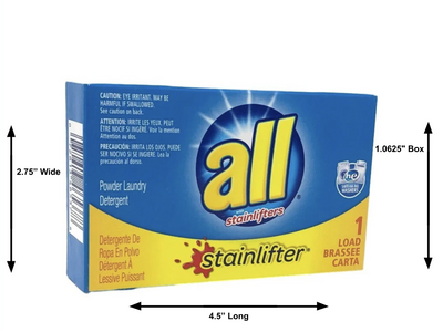 All Powder Detergent - Coin Vend 100/cs