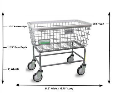 Antimicrobial Large Capacity Laundry Cart