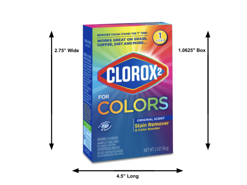 Clorox2 Bleach for Colors - 2 oz - Coin Vend