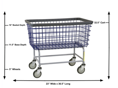 MEGA CAPACITY "BIG DOG" LAUNDRY CART