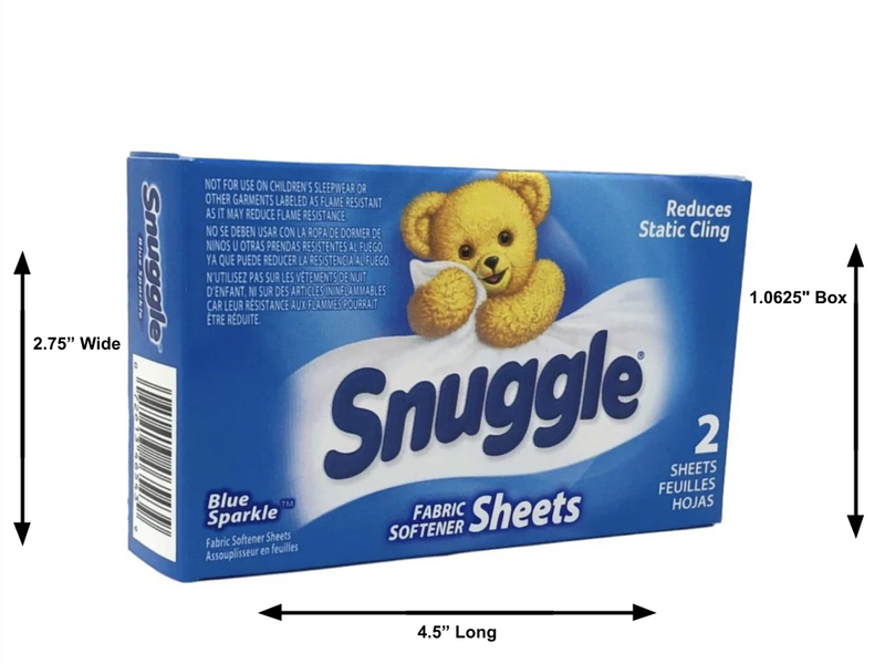 Snuggle Sheet Fabric Softener - Coin Vend