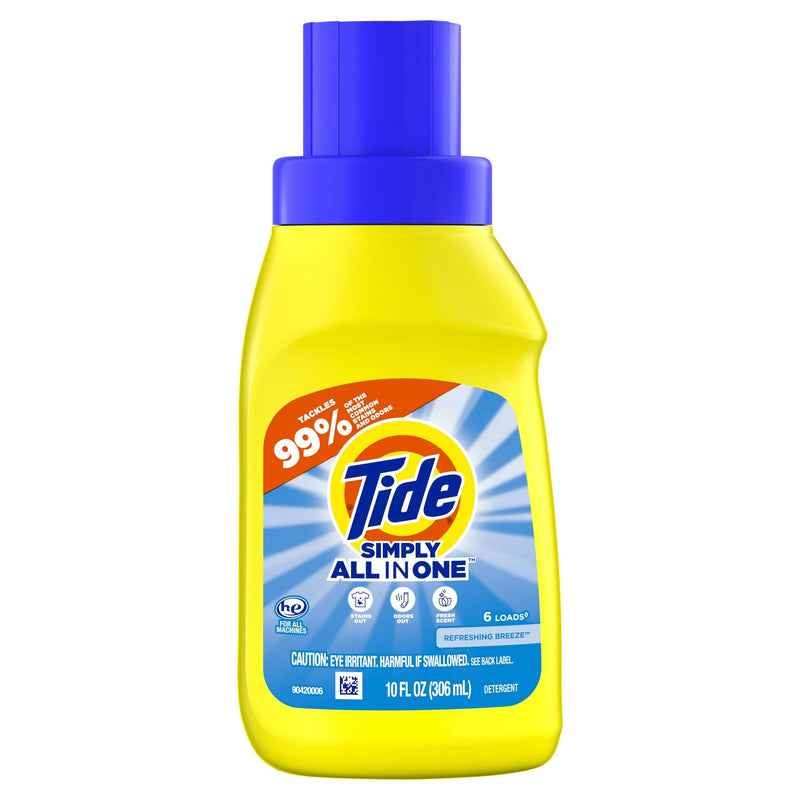 Tide Simply All in One Liquid Laundry Detergent 10oz.