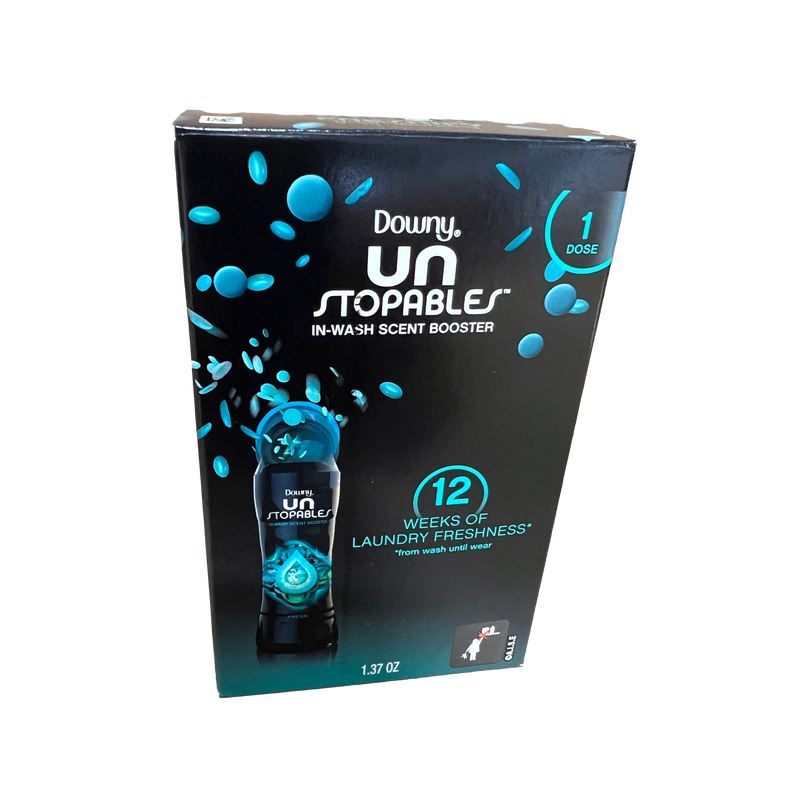 Downy Unstopables In-Wash Scent Booster Beads Coin Vend, Fresh Scent, 1.37 oz (Case of 156)