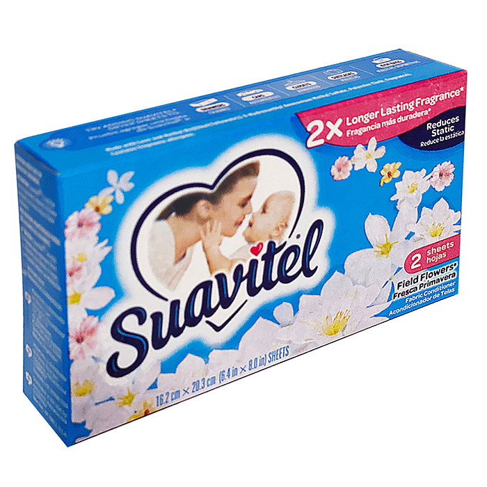 Suavitel Softener Sheets - 2 Sheets