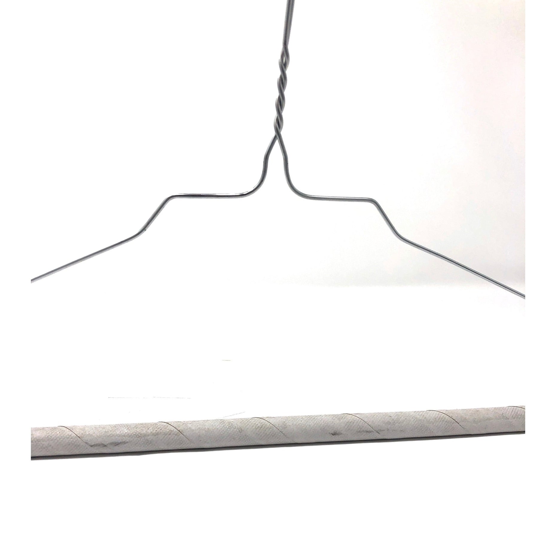 Commercial Grade Metal Shirt Hangers - 18 Length/ 14.5 Gauge - 500/Box -  Galvanized - Cleaner's Supply